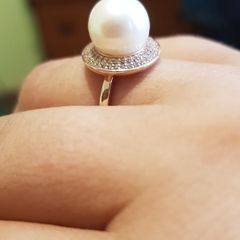 Genuine Pearl Ring