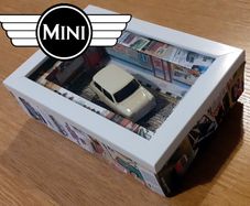 Austin Mini Handcrafted Mancave Ornament