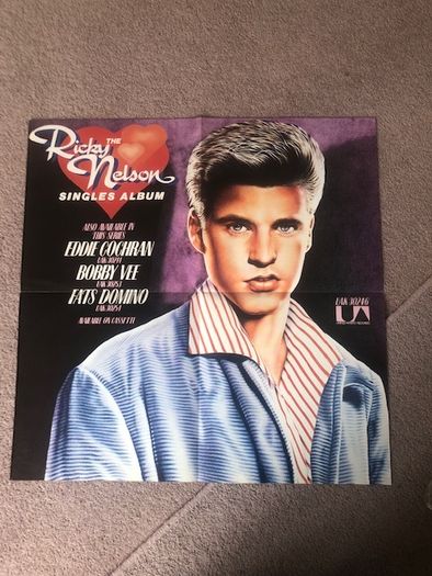 Ricky Nelson Vinyl Album The Singles Rockabilly Rock N Roll