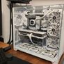 Custom Built Lian-Li White Artic Build RGB Desktop Gaming PC - Windows 11 Pro,Intel i7,3TB SSD,8GB GPU,64GB RAM,850 PSU, Corsair RGB Fans Image 9