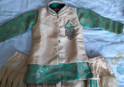 Indian Formal Boy's Occasion Wear with Shoes