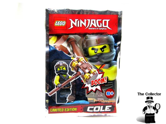 LEGO Ninjago Cole Minifigure Foil Pack Polybag Limited Edition Brand New Sealed