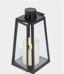 Black Led Lantern