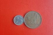 1968 Irish Penny and Threepence