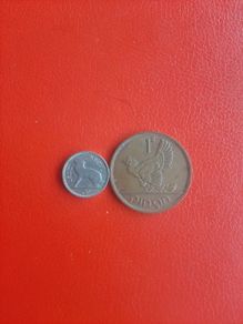 1968 Irish Penny and Threepence