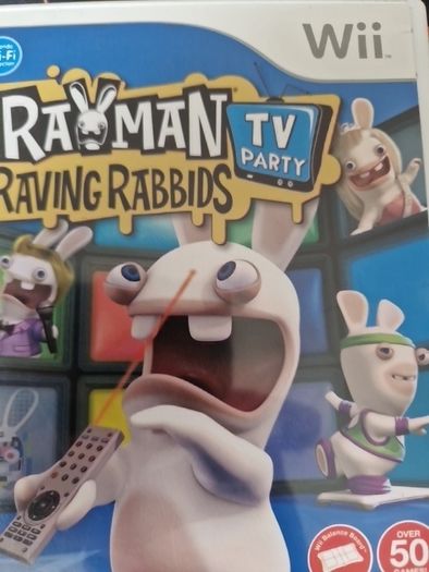 Rayman Raving Rabbids Nintendo Wii Games Original