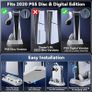 FREE EXPRESS SHIPPING PS5 Stand with Cooling Station and Controller Charging Station for Playstation 5 Console, PS5 Accessories with 3 Levels Cooling Fan/Headset Holder, 3 USB Hub Image 2