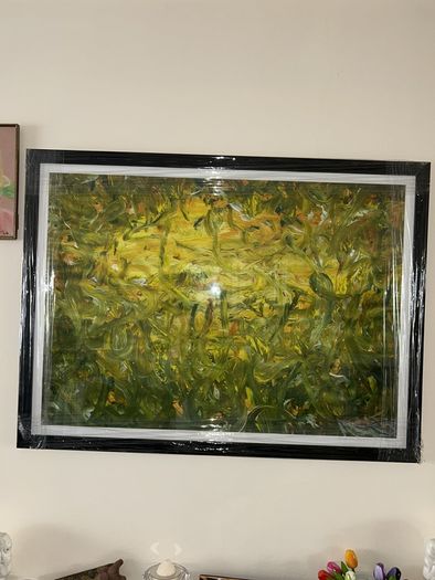 Modern Art print high quality archival Giclee title "Greenways"