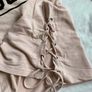 Women's Long Sleeve Top SQUAD lace up at the side Image 5
