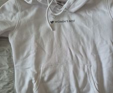 Womens Best White Hoodie