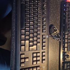 HP Keyboard with card terminal
