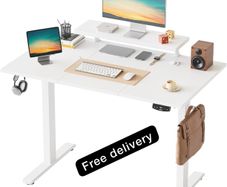 120 x 60 cm Sit-Stand Desk with 2 Memory Buttons