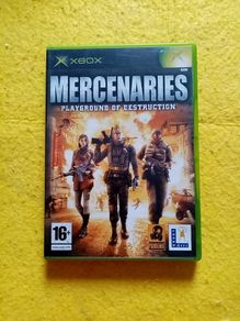 Mercenaries Playground of destruction Xbox Original Games Original Pal version
