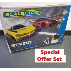 Scalextric Street Cruisers Set (BNIB); EU plug