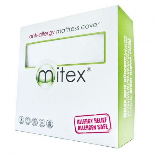 3ft Single (90cm x 190cm x Depth)  Anti Allergy/Asthma Dust Mite Proof Full Mattress Encasement Cover By Mitex