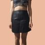 New Look black faux leather skirt, size 10 Image 8