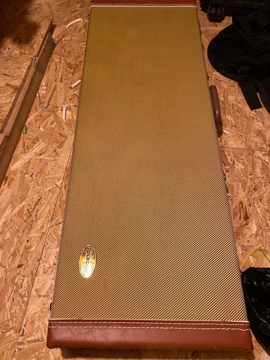 Guitar tweed hard case
