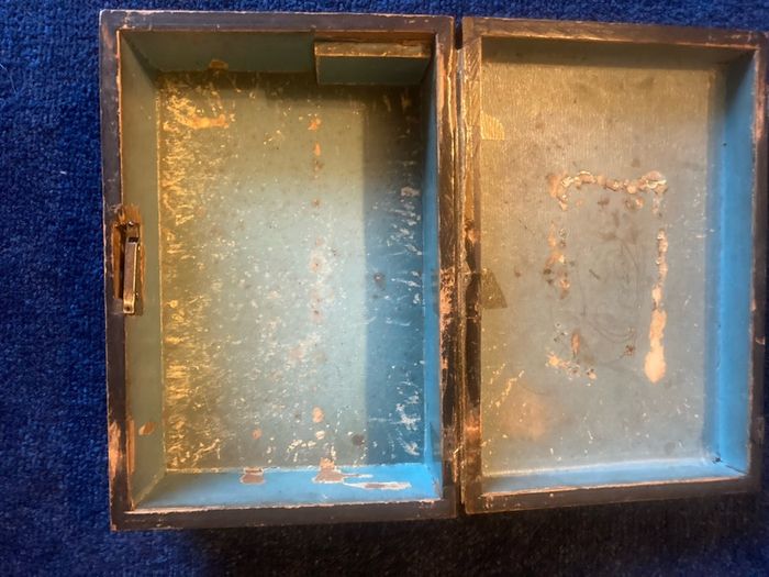 Antique Wooden Box.