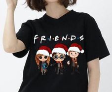Friends harry potter T-shirt Top Great Birthday Gift Present Idea