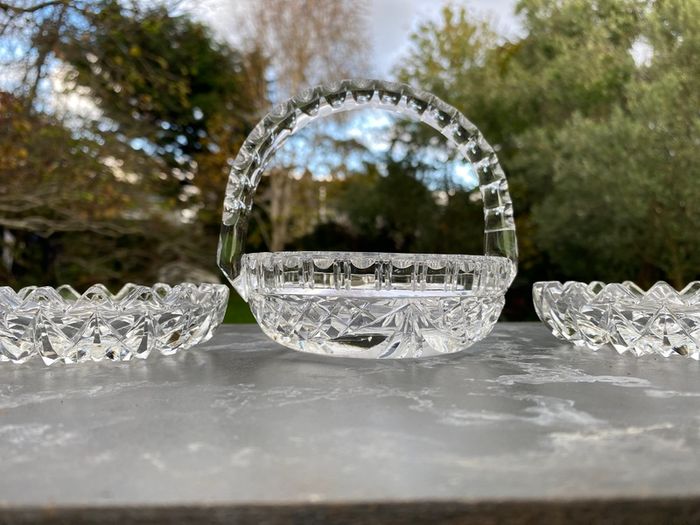 Vintage Scottish Crystal set