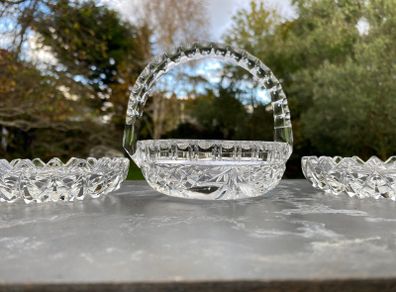 Vintage Scottish Crystal set