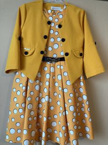 Lovely summer/occasion dress with matching cardigan