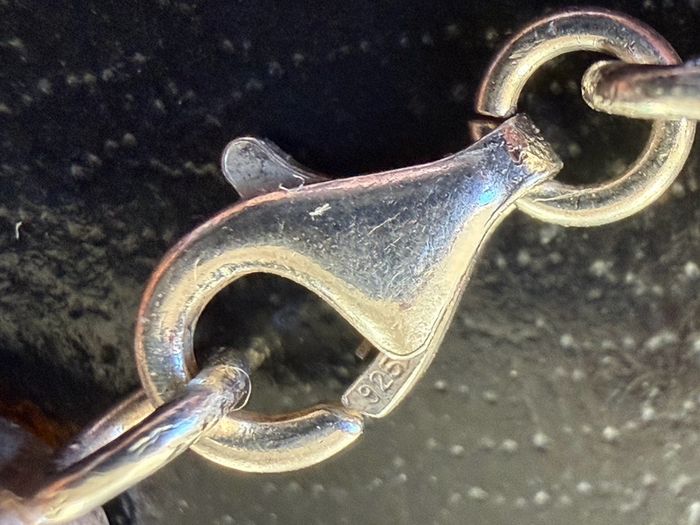 silver bracelet