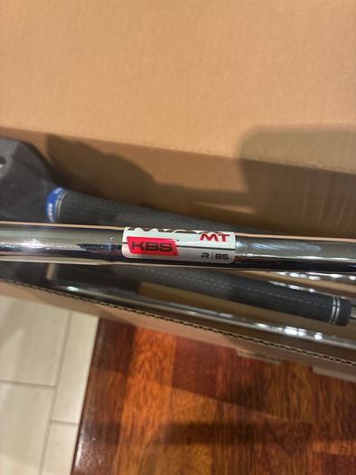 Taylormade Qi Irons 5 to SW regular flex still in the box 9 iron and 5 iron hit once wrappers still on irons