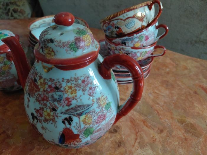Japanese china set