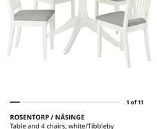 Extendable IKEA dining table