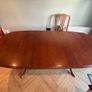 cherrywood solid extendable table and chairs Image 3