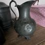 Vintage, mid century Pewter brass metal bundle photography props still life Image 10