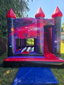 bouncy castles