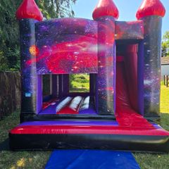 bouncy castles