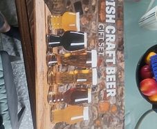 craft beer glasses gift set