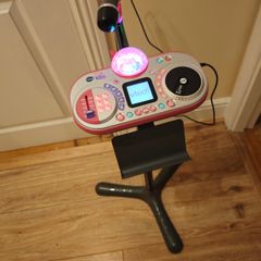 V-Tech DJ and Microphone set with lights