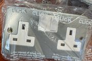 Click Double Socket 13A