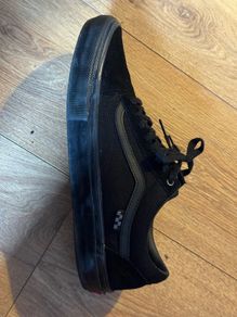 Vans all black size UK 10.5 EUR 45