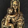 Madonna & Child Wall Sculpture Image 3
