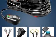 Light Bar Wiring Harness Off Road Power 40A Relay Fuse ON-Off Switch (1 Lead)