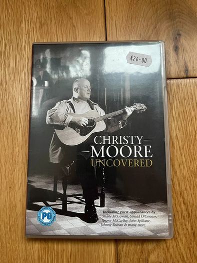 Christy Moore Uncovered Dvd - Excellent Condition -shane Macgown, Sinead Oconnor