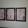 3 pictures in wooden frame 53x72 cm each Image 6
