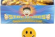 NEW SALE | 12 x Smiley Yellow Men Man Stretchy Stretchies Party Bag Fillers Favours Toys