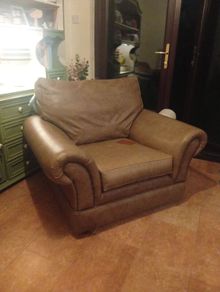 3 Seater and armchair