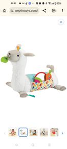 Tummy time lama