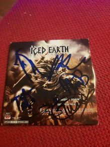 Iced Earth-Type O Negative- Promo-3 Inch CD 2007 -Autographed