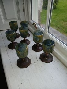 glass goblet