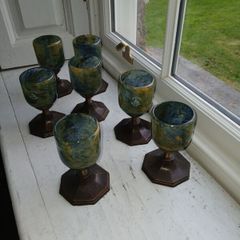 glass goblet