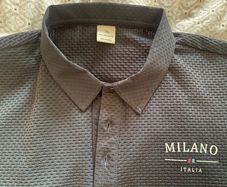 MILANO ITALIA Short Sleeve Polo Shirt