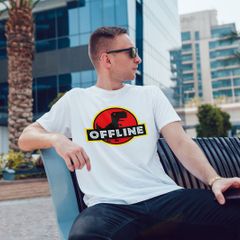 Trex offline cool funny mans t-shirt tee top shirt great gift present idea